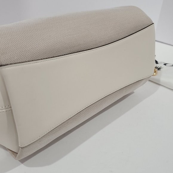 💗SOLD - SOLD ON AMAZ ⭐COACH Horse &Carriage Jacquard Elise Satchel 0669 - Picture 14 of 16